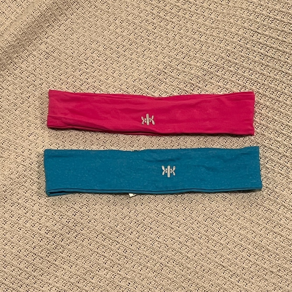 2 Pack - Grippy Workout Headbands